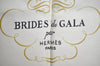 Authentic HERMES Carre 90 Scarf "BRIDES de GALA par" Silk Red Paper Bag K6077