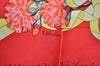 Authentic HERMES Carre 90 Scarf "Fleurs de L'Opera" Silk Black Red K6082