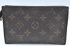 Authentic Louis Vuitton Monogram Pouch For Bucket PM LV K6083