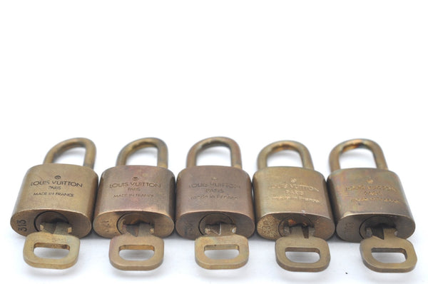 Authentic Louis Vuitton Padlock & Keys 10Set LV K6085