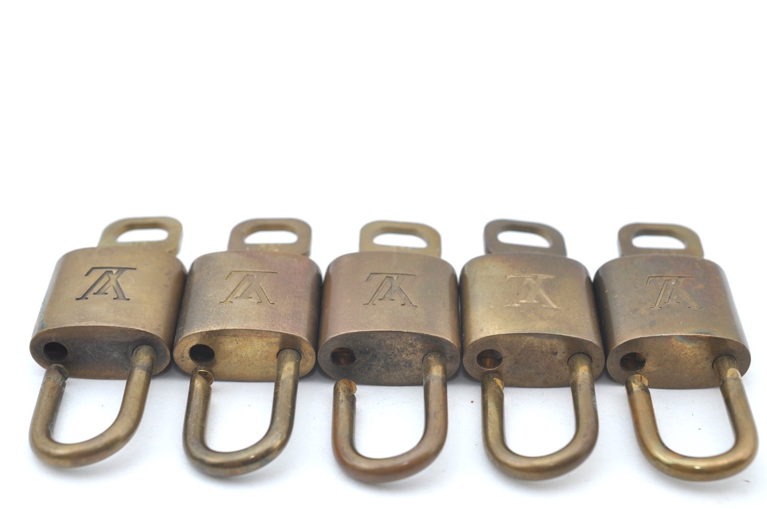 Authentic Louis Vuitton Padlock & Keys 10Set LV K6085