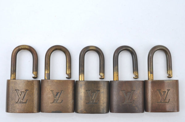 Authentic Louis Vuitton Padlock Gold 10Set LV K6086