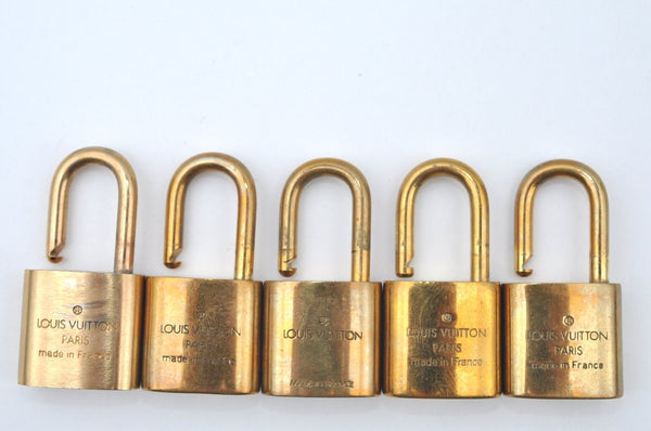 Authentic Louis Vuitton Padlock Gold 10Set LV K6087