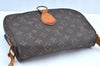 Authentic Louis Vuitton Monogram Saint Cloud GM M51242 Shoulder Cross Bag K6089