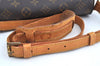 Authentic Louis Vuitton Monogram Saint Cloud GM M51242 Shoulder Cross Bag K6089