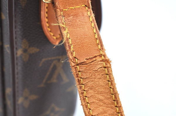 Authentic Louis Vuitton Monogram Saint Cloud GM M51242 Shoulder Cross Bag K6089