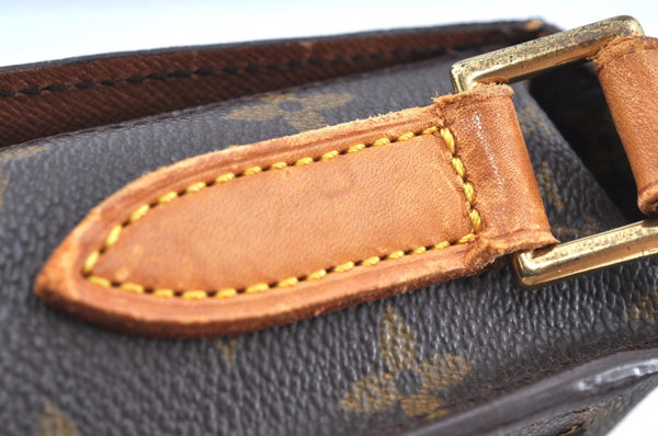 Authentic Louis Vuitton Monogram Saint Cloud GM M51242 Shoulder Cross Bag K6089