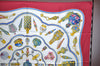 Authentic HERMES Carre 90 Scarf "Qu' importe le flacon..." Silk Red K6093