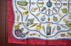 Authentic HERMES Carre 90 Scarf "Qu' importe le flacon..." Silk Red K6093