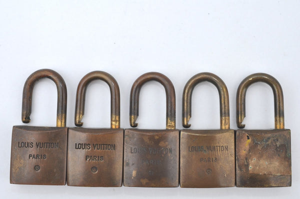 Authentic Louis Vuitton Padlock 10Set Old Model LV K6096