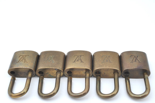 Authentic Louis Vuitton Padlock Gold 10Set LV K6097