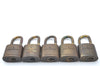 Authentic Louis Vuitton Padlock Gold 10Set LV K6098