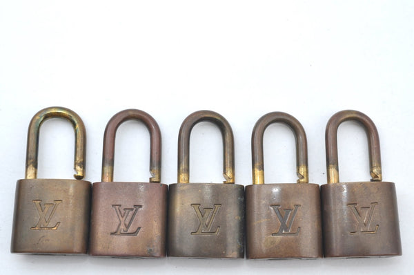 Authentic Louis Vuitton Padlock Gold 10Set LV K6098