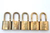 Authentic Louis Vuitton Padlock Gold 10Set LV K6099