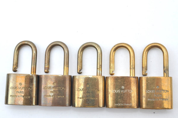 Authentic Louis Vuitton Padlock Gold 10Set LV K6099