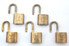 Authentic Louis Vuitton Padlock Gold 10Set LV K6099