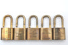 Authentic Louis Vuitton Padlock Gold 10Set LV K6099