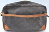 Authentic Louis Vuitton Monogram Compiegne 28 Clutch Hand Bag M51845 Junk K6110