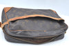 Authentic Louis Vuitton Monogram Compiegne 28 Clutch Hand Bag M51845 Junk K6110