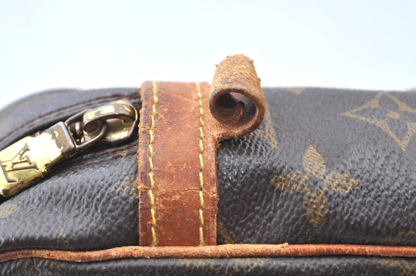 Authentic Louis Vuitton Monogram Compiegne 28 Clutch Hand Bag M51845 Junk K6110