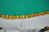 Authentic HERMES Carre 90 Scarf "LES FETES DU ROI SOLEIL" Silk Green K6112