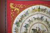 Authentic HERMES Carre 90 Scarf "LA PROMENADE DE LONGCHAMPS" Silk Red K6116