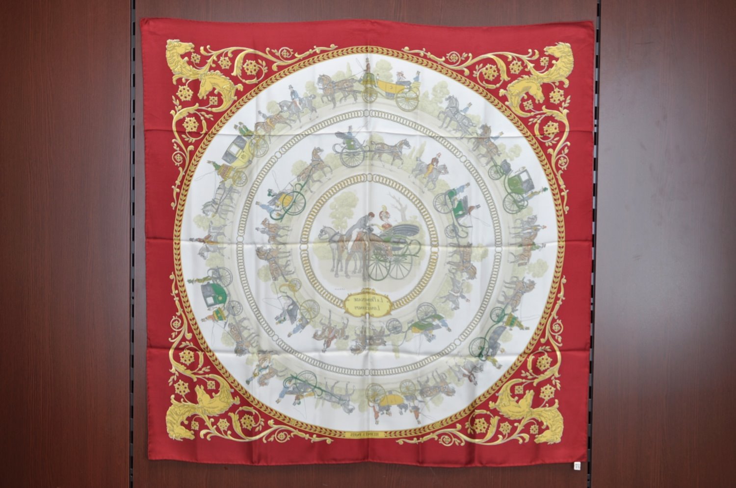 Authentic HERMES Carre 90 Scarf 