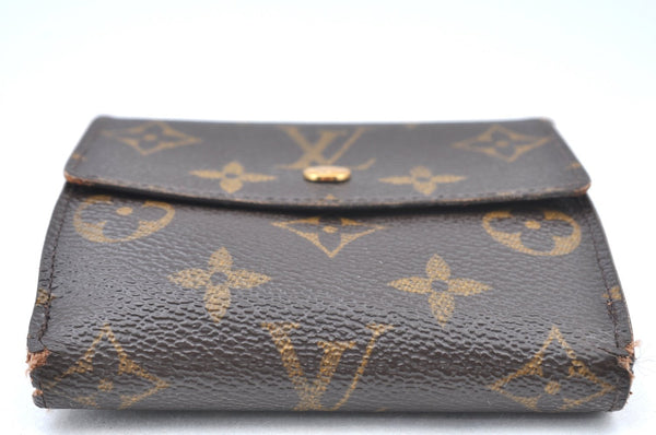 Authentic Louis Vuitton Monogram M61652 Porte Monnaie Billet Carte Credit K6129