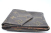 Authentic Louis Vuitton Monogram Porte Monnaie Billets Wallet M61660 Junk K6130