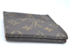 Authentic Louis Vuitton Monogram Porte Monnaie Billets Wallet M61660 Junk K6130