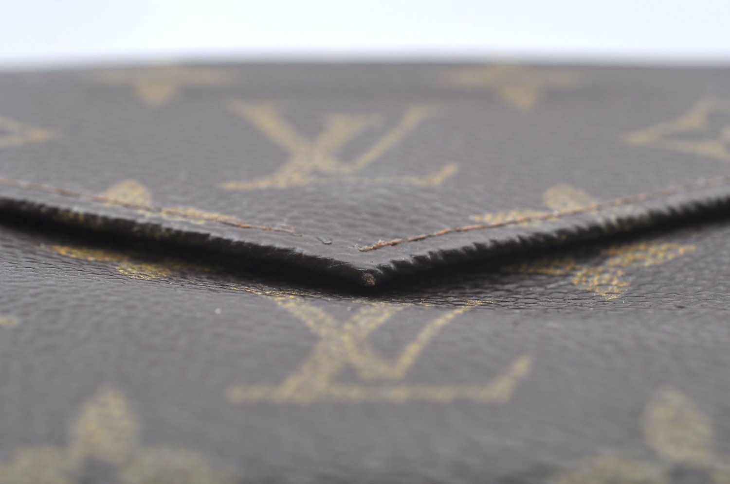 Authentic Louis Vuitton Monogram Porte Monnaie Billets Wallet M61660 Junk K6130