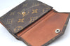 Authentic Louis Vuitton Monogram Porte Monnaie Billets Wallet M61660 Junk K6130