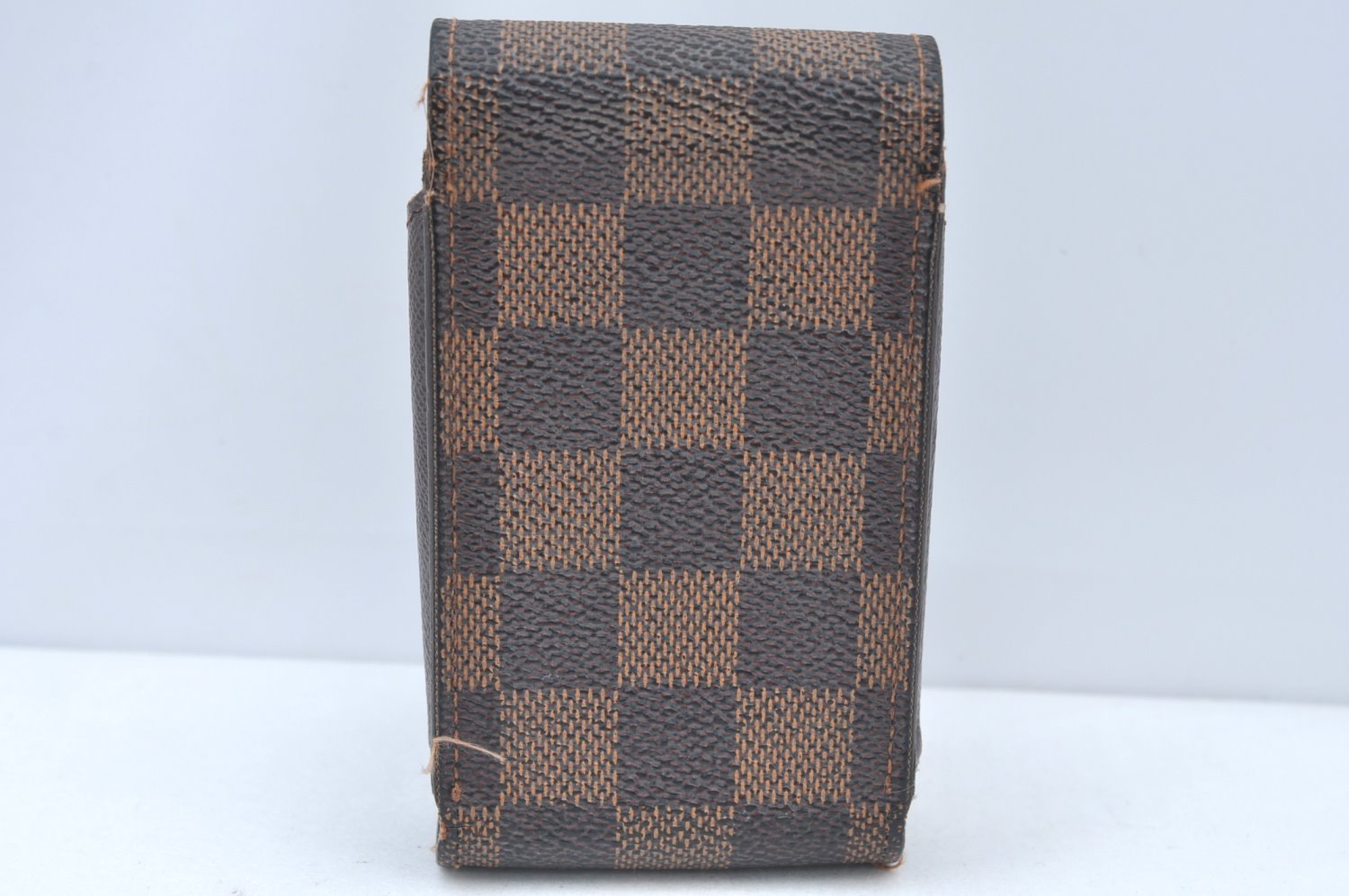 Authentic Louis Vuitton Damier Etui Cigarette Case N63024 LV K6131