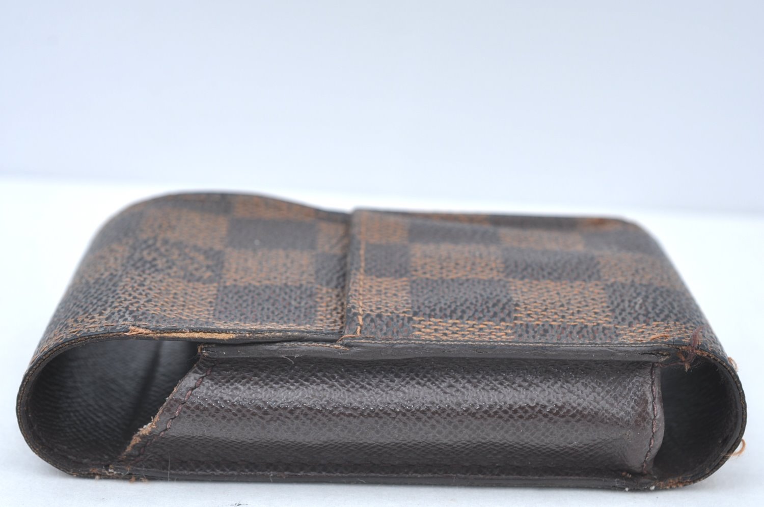 Authentic Louis Vuitton Damier Etui Cigarette Case N63024 LV K6131