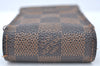Authentic Louis Vuitton Damier Etui Cigarette Case N63024 LV K6131