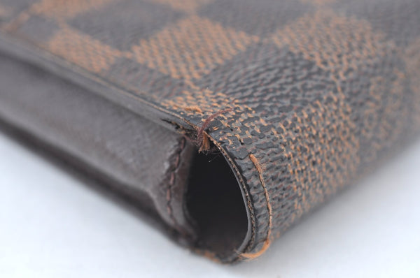 Authentic Louis Vuitton Damier Etui Cigarette Case N63024 LV K6131