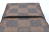 Authentic Louis Vuitton Damier Etui Cigarette Case N63024 LV K6131