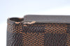 Authentic Louis Vuitton Damier Etui Cigarette Case N63024 LV K6131