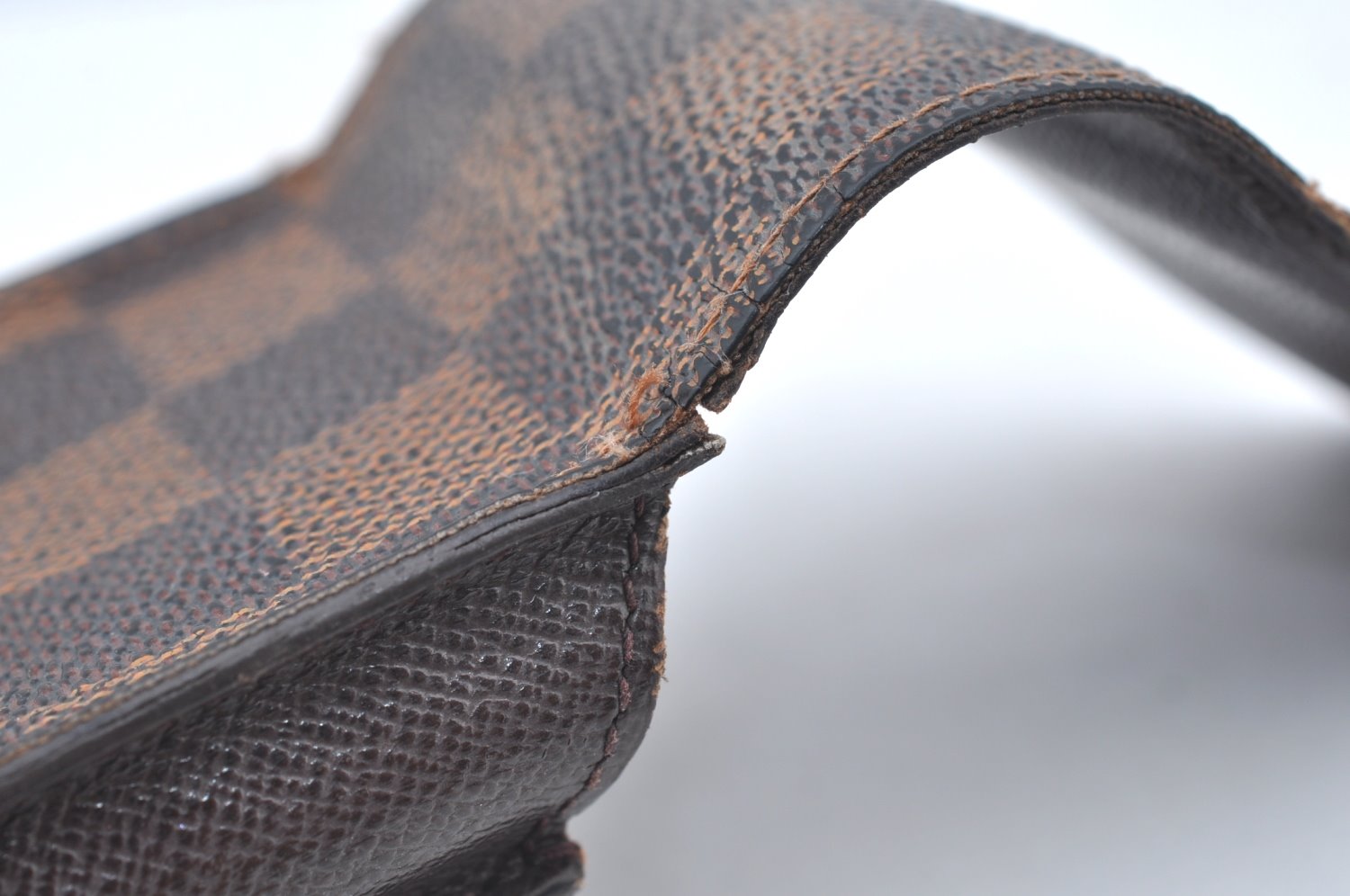 Authentic Louis Vuitton Damier Etui Cigarette Case N63024 LV K6131