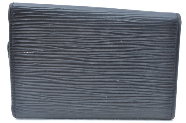 Authentic Louis Vuitton Epi Multicles 6 Key Case Black M63812 LV K6134