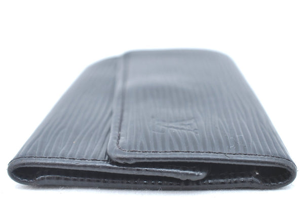 Authentic Louis Vuitton Epi Multicles 6 Key Case Black M63812 LV K6134