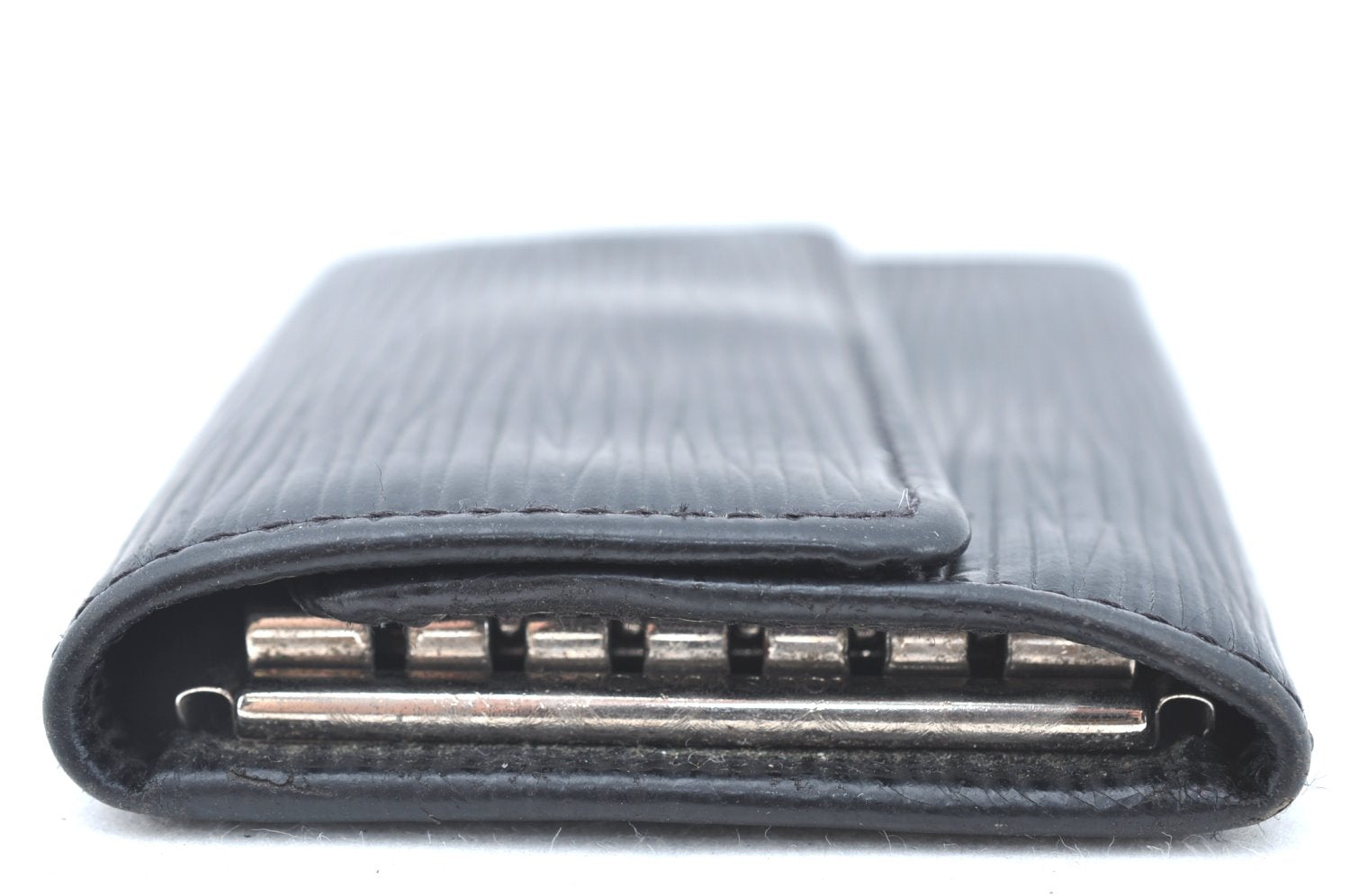 Authentic Louis Vuitton Epi Multicles 6 Key Case Black M63812 LV K6134