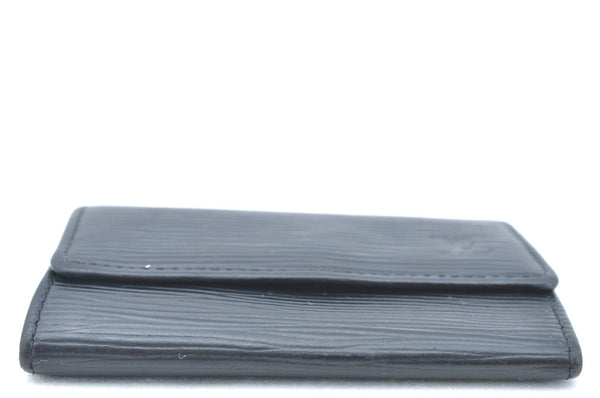 Authentic Louis Vuitton Epi Multicles 6 Key Case Black M63812 LV K6134