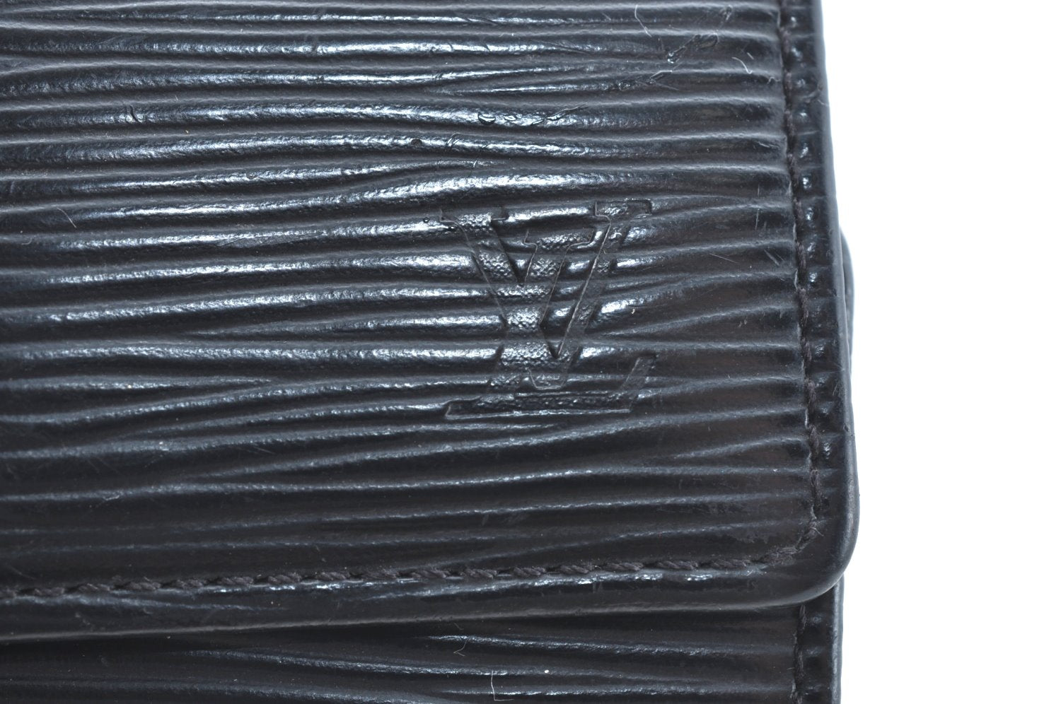 Authentic Louis Vuitton Epi Multicles 6 Key Case Black M63812 LV K6134