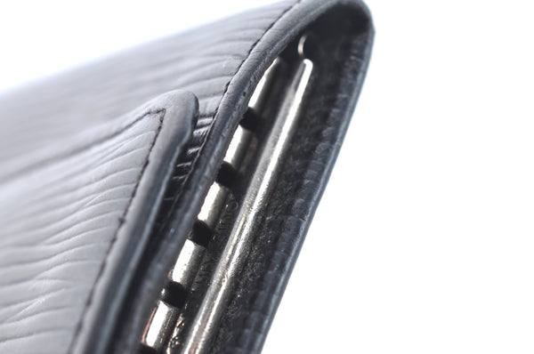 Authentic Louis Vuitton Epi Multicles 6 Key Case Black M63812 LV K6134