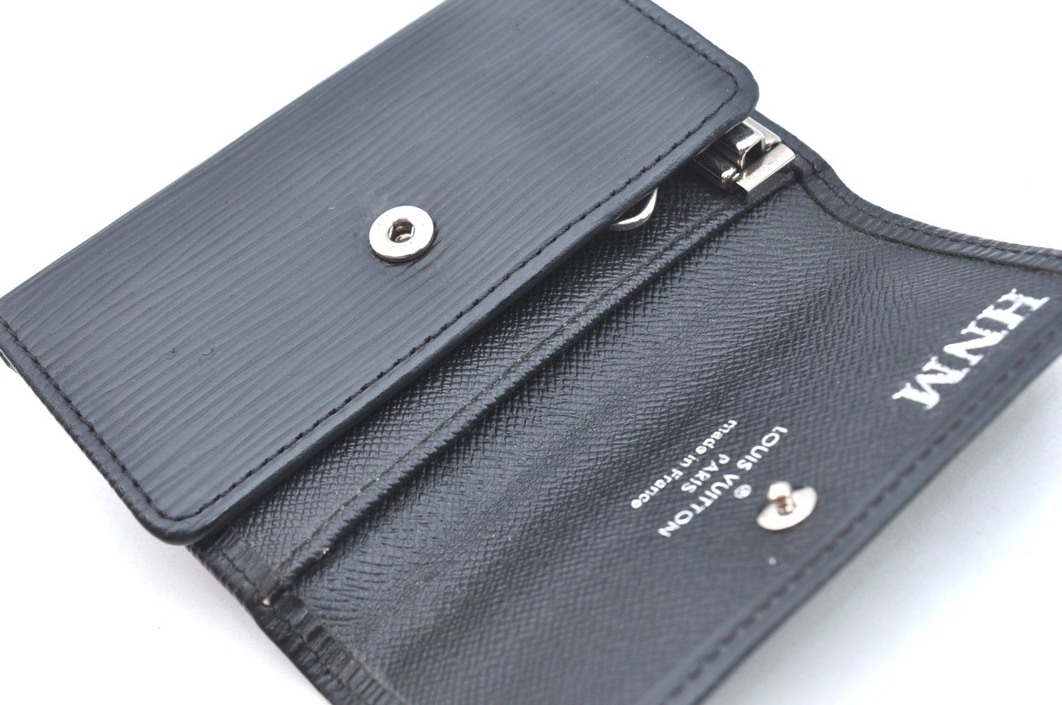 Authentic Louis Vuitton Epi Multicles 6 Key Case Black M63812 LV K6134