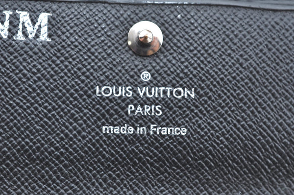 Authentic Louis Vuitton Epi Multicles 6 Key Case Black M63812 LV K6134