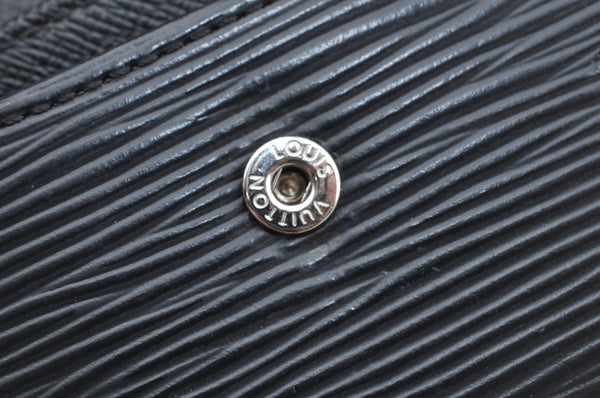 Authentic Louis Vuitton Epi Multicles 6 Key Case Black M63812 LV K6134