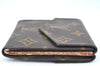 Authentic Louis Vuitton Monogram Porte Monnaie Billets Wallet M61660 LV K6135