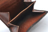 Authentic Louis Vuitton Monogram Porte Monnaie Billets Wallet M61660 LV K6138